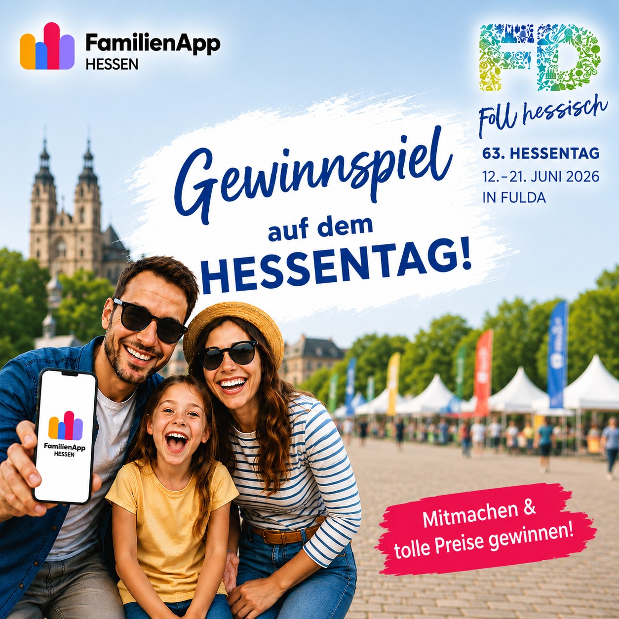 Gewinnspiel auf dem Hessentag Teaserbild Startseite