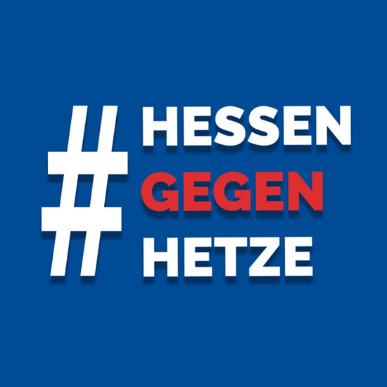 Logo Hessen - Gegen Hass und Hetze