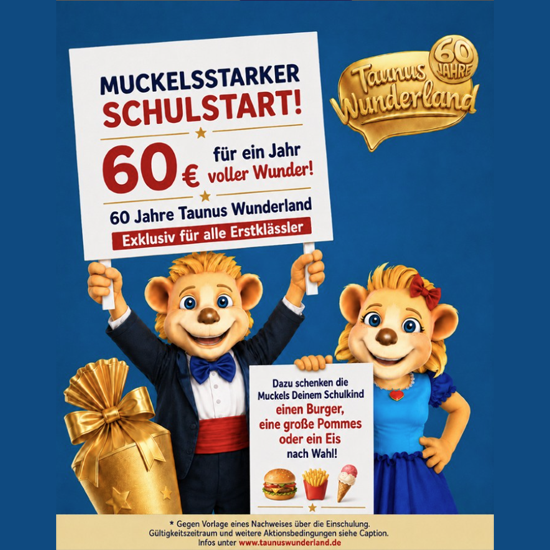 Taunuswunderland Schulstart Teaserbild Startseite